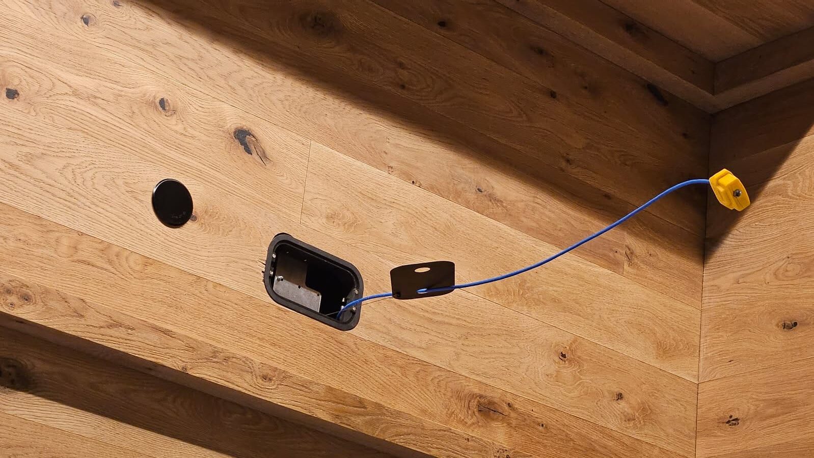 traffic counter camera data cabling